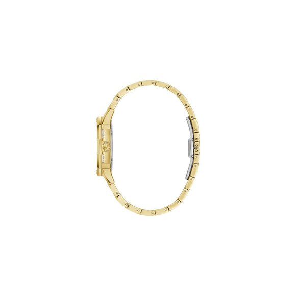 Bulova Women's Octava Quartz Gold Crystals Stainless Steel Watch - Picture 4 of 5